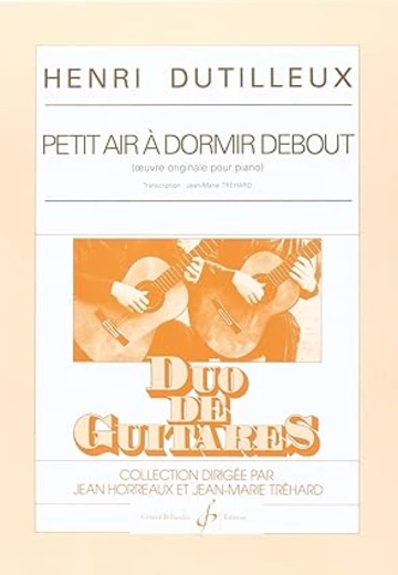 Petit air à dormir debout - transcription pour deux guitares Visual